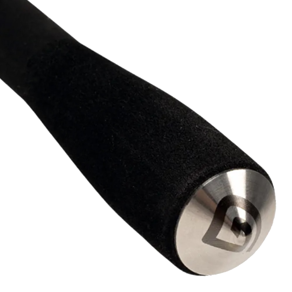 Embout de talon en acier gravé